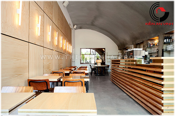thiết kế cafe 1 