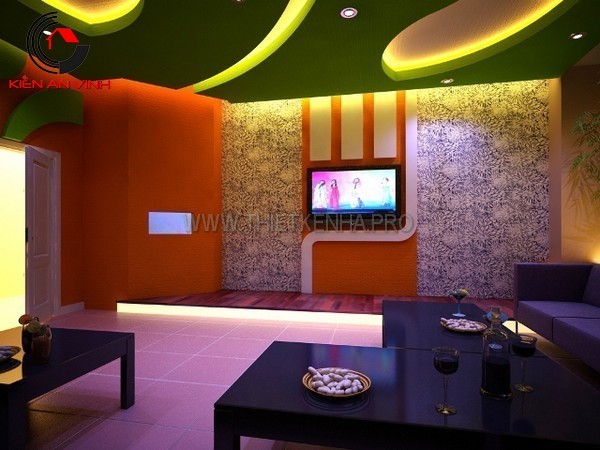 Nội thất phòng karaoke