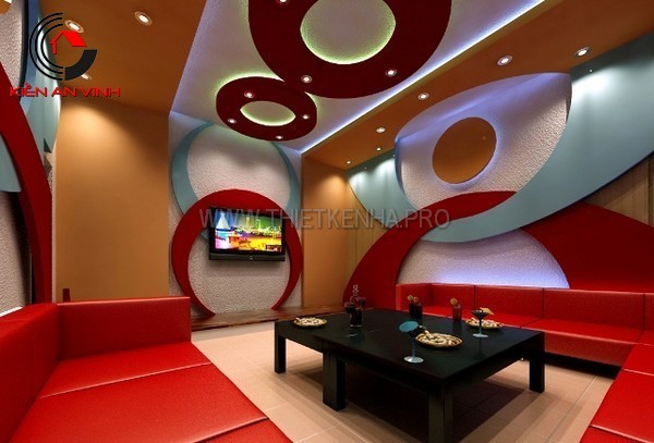 thiết kế phòng karaoke