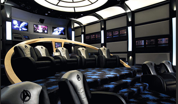 Rạp phim phong cách Star Trek.