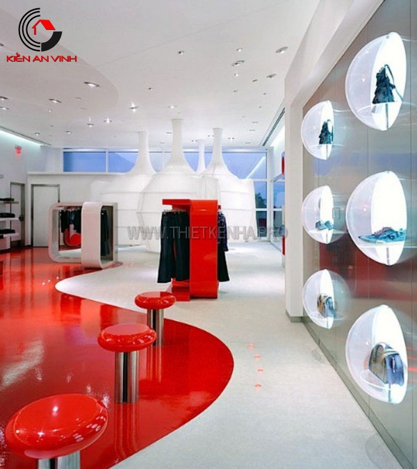 thiết kế shop thời trang