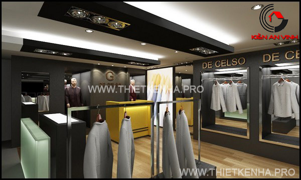 thiết kế shop