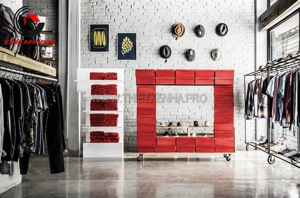 thiết kế shop thời trang