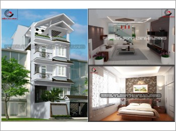 Thiết kế mẫu nhà phố sang trọng