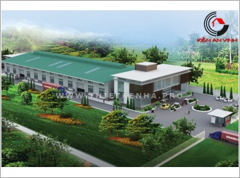thiết kế nhà xưởng cửa cuốn TDC Bình Dương