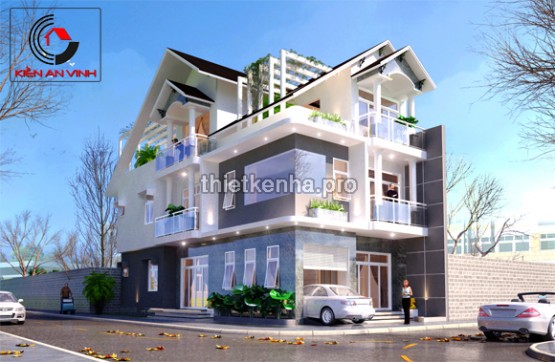Thiết kế biệt thự phố anh Cường Quận 12 1 thiet ke biet thu pho anh cuong quan 12 1