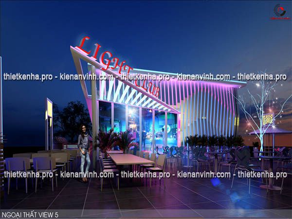 Mẫu thiết kế quán bar