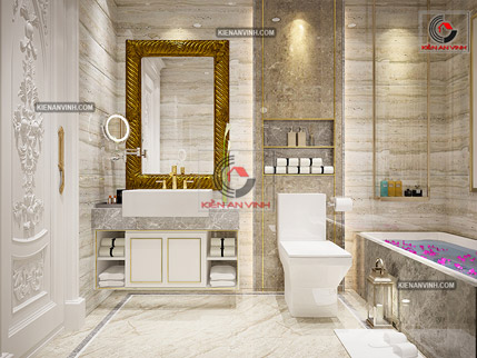 Thiết kế phòng tắm đẹp: Phòng tắm là không gian quan trọng trong ngôi nhà của bạn, vì vậy hãy bổ sung thêm sự sang trọng và đẳng cấp với thiết kế phòng tắm đẹp. Tận hưởng không gian thư giãn với phòng tắm ấm cúng, sáng sủa và đầy tiện nghi.